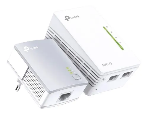 PLC POWERLINE TP-LINK WPA7617 KIT 2 UNIDADES AV1000 WIRELESS 1000MBPS