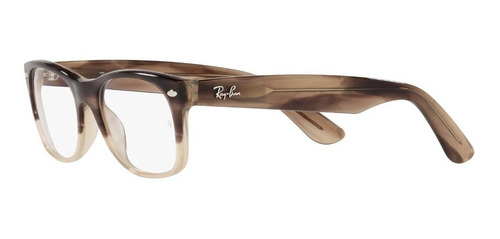 Lentes Ray Ban Oftalmico Rx5184 8107 Havana Degradado Color Havana Marron Degradado 8107