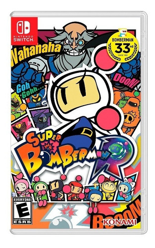 Super Bomberman R - Juego Físico Switch - Sniper Game