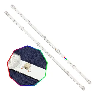 Kit Leds Sansui Smx32z1 (2tiras 6leds) - Aluminio, Nuevo