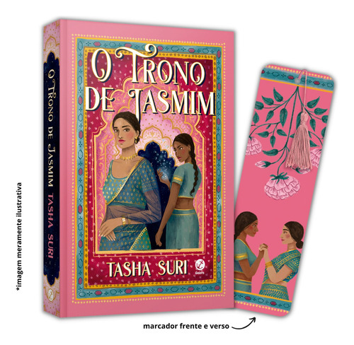 O Trono De Jasmin - Com Brinde, De Tasha Suri. Editora Galera, Capa Mole Em Português