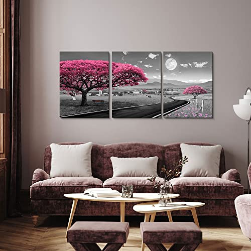 Cuadro De Pared De Paisaje De Campo Rústico, Árboles ...
