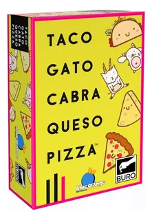 Juego de mesa Taco Gato Cabra Queso Pizza Bureau de Juegos cartas 2-8 jugadores