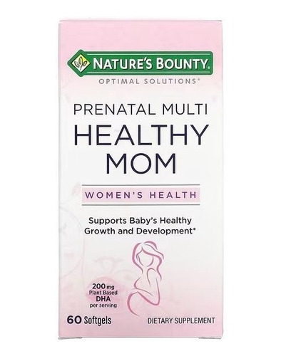 Natures Bounty | Healthy Mom Prenatal Multi I 60 Softgels