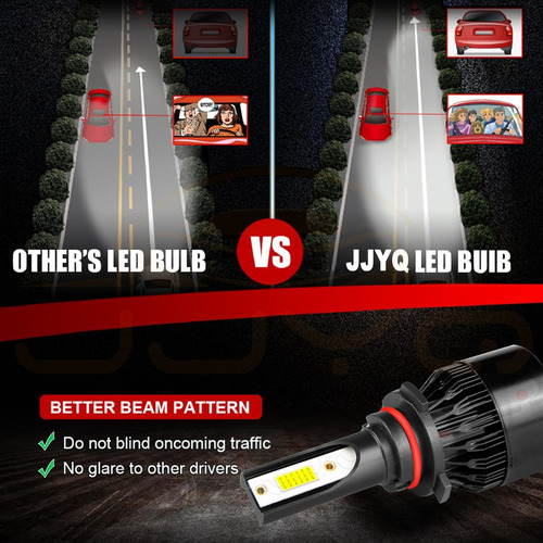 Para Chrysler Pt Cruiser 01-10 Kit De Focos Led Luz Alta/baj