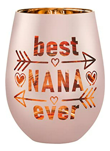 Nana Gifts - La Mejor Copa De Vino Nana Ever - Regalos Para 