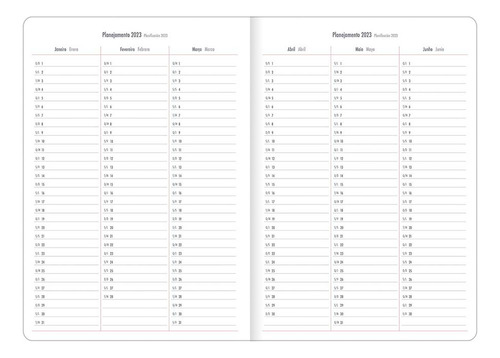 Planner Executivo 2023 Grampeado Tilibra Cambridge M7