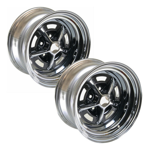 Rodas Aro 15 X 7 Aço Magnum 500 5 X 120 Chevy Camaro Chevell