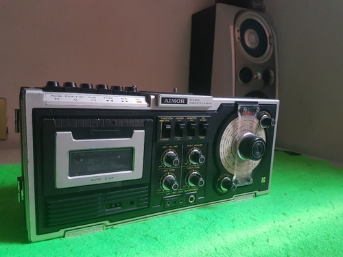 Radiograbadora Vintage Boombox Aimor St-801fs2