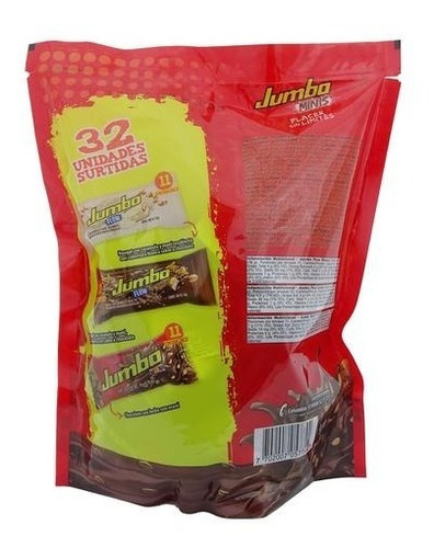 Jumbo Minis Chocolatinas Surtidas 32 Unidades/18 G