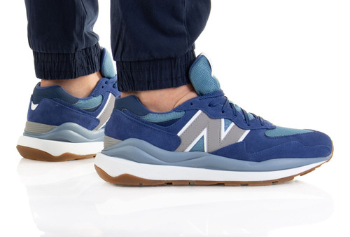 Imagen 8 de 10 de Zapatillas Hombre New Balance Original | 5740 Cbd | Azul