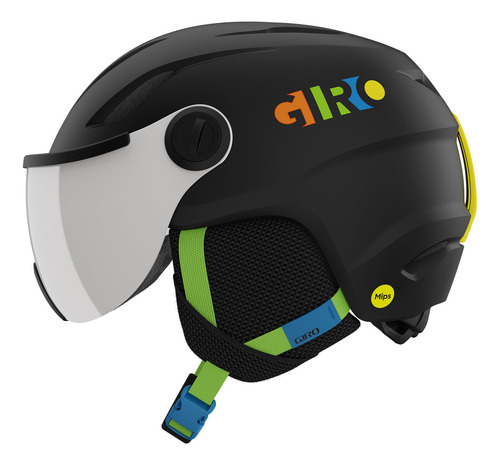 Casco De Esquí Giro Buzz Mips Para Niños Con Protector De Ga