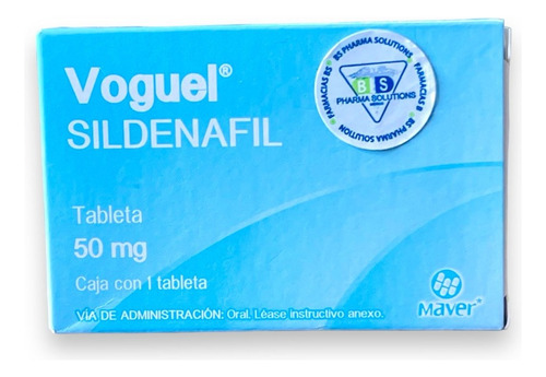 Voguel Sildenafil 50 Mg C/1 Tableta Maver 