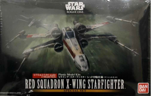 X-wing Starfighter Red Squadron Star Wars 1/72 Marca Bandai