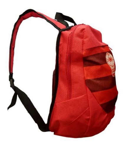 Imagen 2 de 5 de Mochila Huracán Mediana Roja