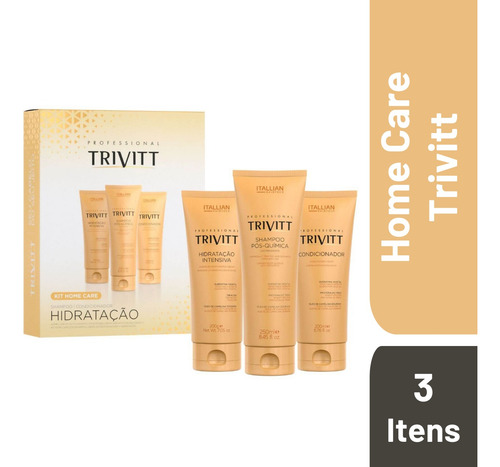 Kit Trivitt Home Care Hidratação Intensiva (3 Produtos)