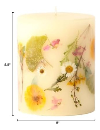 Anillos Rosados ??botánicos Botánicos Pequeños Limón Blossom