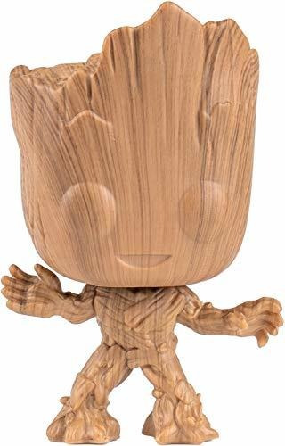 Maravilla Guardianes De La Galaxia Groot Wood Deco Pop! Figu
