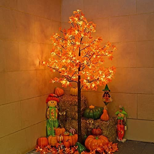 Lightshare 7ft Led Árbol De Arce Iluminado - Dotado Tw5l4