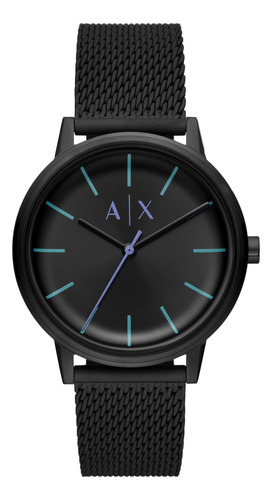 Reloj Armani Exchange Ax2760 De Acero Inoxidable Negro Para