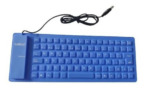 Teclado Portátil Flexible Inalámbrico Portable Usb 