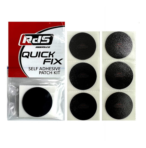 Parche Bicicleta Autoadhesivo Quick Fix X 6 Unidades 25 Mm