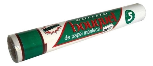 Rollo Papel Manteca Bouquet 30 Cm X 5 Mts X 1 U.