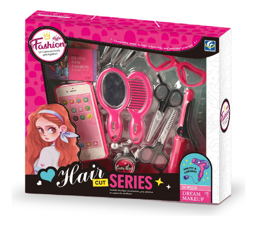 Set De Belleza Con Rizador + Accesorios