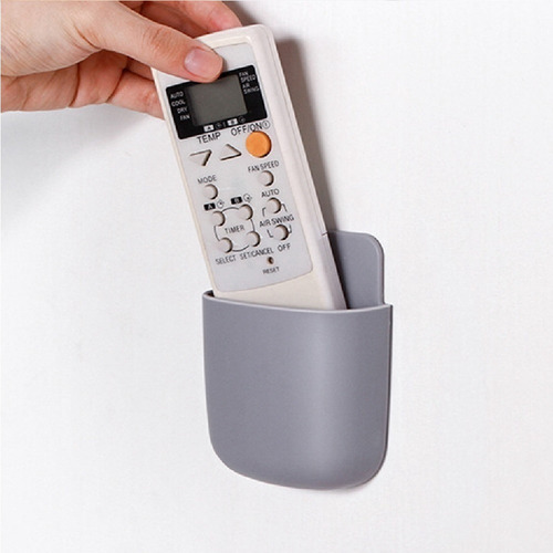 Imagem 9 de 10 de Suporte Celular E Controle Remoto Organizador Adesivo Parede