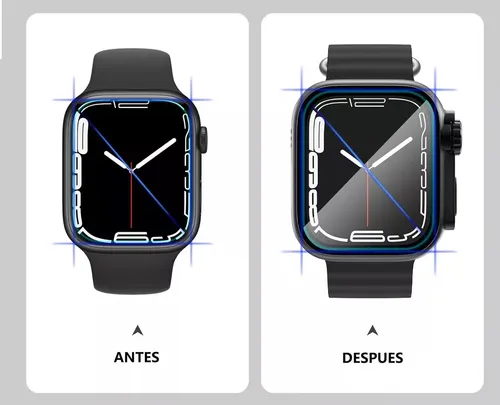 Funda Protectora De Pantalla Para Apple Watch 44mm