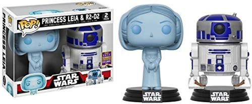 Funko Pop! Sdcc 2017 Star Wars Princesa Holográfica Leia