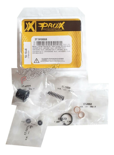 Kit Reparacion Bomba Freno Trasero Prox H Crf 250 X 04-17