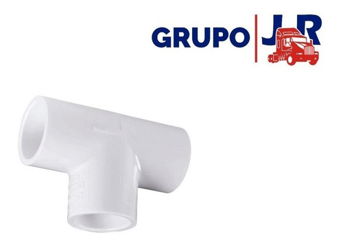 Juego 10 Pz Tee De Pvc Cedula 40 Cementar 3/4