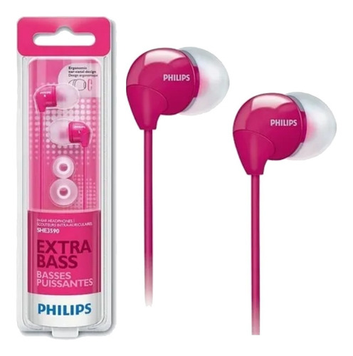 Audifonos Bass Philips In Hear She3590 Original Intraoidosml
