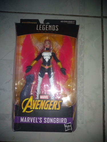 Marvel Legends Songbird Avengers Serie Baf Thanos Completa