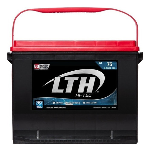 Bateria Lth Hi-tec Tipo H-75-650 (a-cambio)