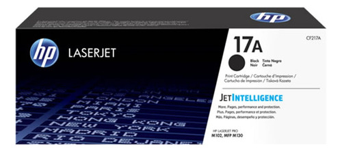 Toner Hp Cf217a (17a) L.j. Pro M102 Negro 1.6k Pg