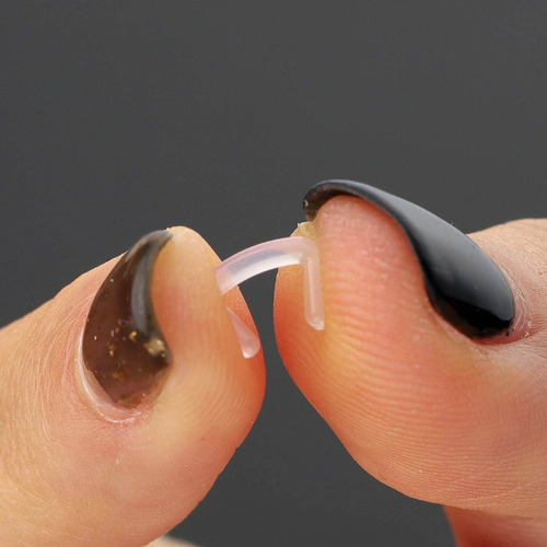 Piercing Hider Flex Con Anillos De Tabique En Forma De U (12
