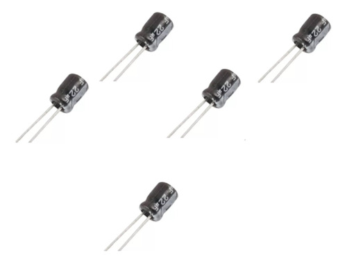 Electrolitico  22uf 22mf 6,3v 16v 25v 35v 50v 63v 100v    Gp