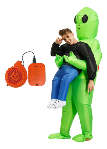 Alien Inflable Disfraz Traje Mujer Hombre Navidad Halloween