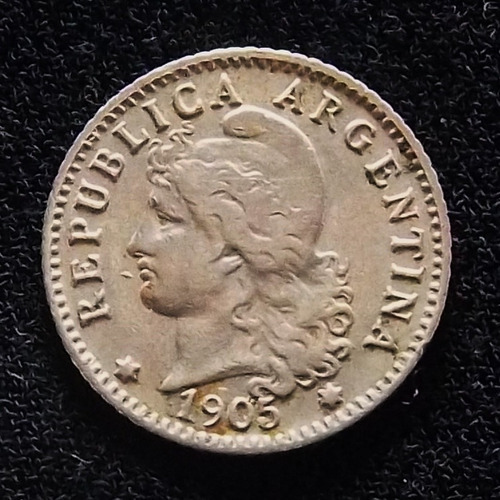 Argentina 5 Centavos 1905 Muy Bueno Cj 136