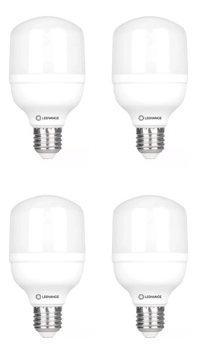 Pack X4 Lampara Foco Galponera Alto Poder 20w Ledvance Osram