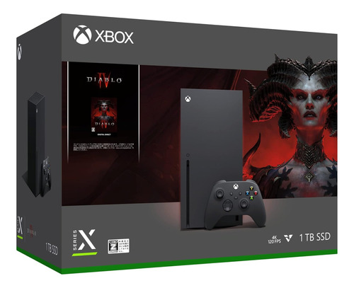Consola Xbox Series X 1 Tb Bundle Diablo Iv Negro Cm