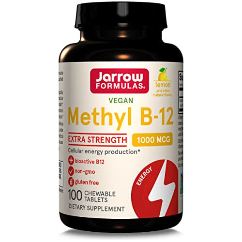 Metil B12 1000 Mcg Extra Strength Jarrow Formulas 100 Tab