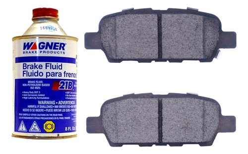 Pastillas De Freno Wagner Para Nissan Qashqai 2008 2014