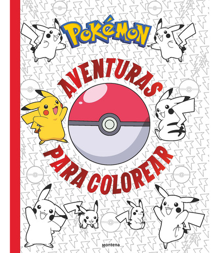 Libro Pokemon. Aventuras Para Colorear