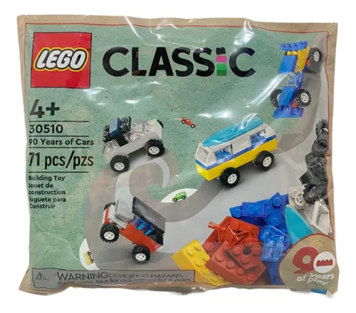 Lego Classic 90 A os De Carros 71 Pcs Mod 30510 MercadoLibre