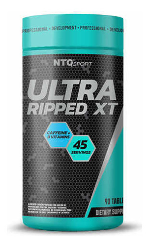 Ntg Sport Ultra Ripped Xt 90 Cápsulas Sabor Sin sabor