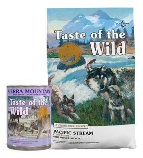Comida Para Cachorro Taste Of The Wild Salmon 12.2kg + Pate