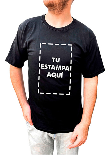 Remera Personalizada Kevdylan Adelante Y Espalda Grande